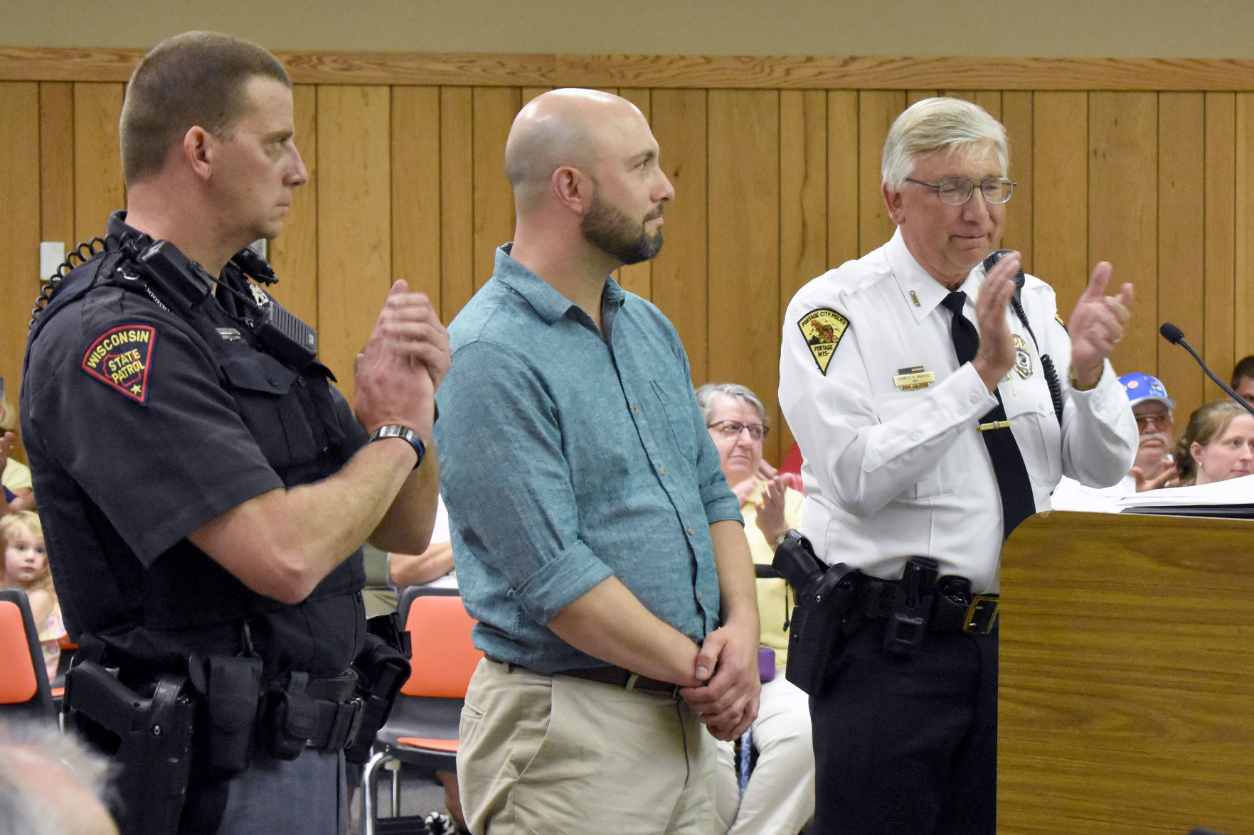 Portage Police Lifesaver Award